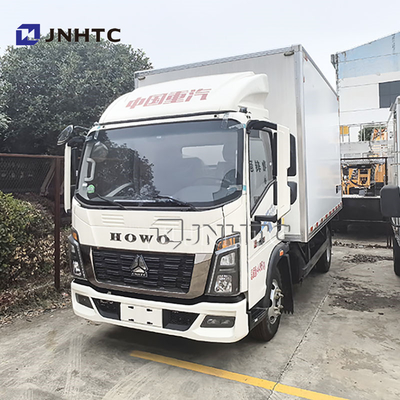 가벼운 로딩 박스 사용 된 화물 트럭 270HP 4x2 6.8m 화물 밴 좋은 가격으로 판매