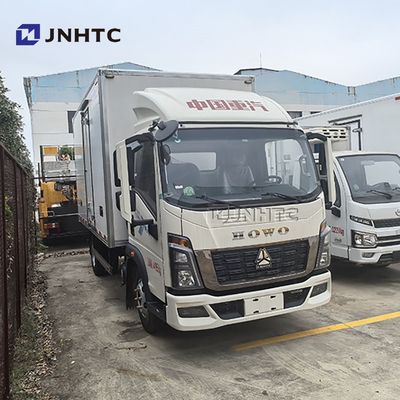 가벼운 로딩 박스 사용 된 화물 트럭 270HP 4x2 6.8m 화물 밴 좋은 가격으로 판매
