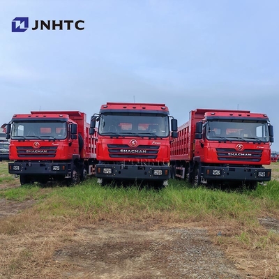 핫 샤크맨 F3000 중량 트럭 400hp 12 바퀴 50tons 8x4 덤프 트럭