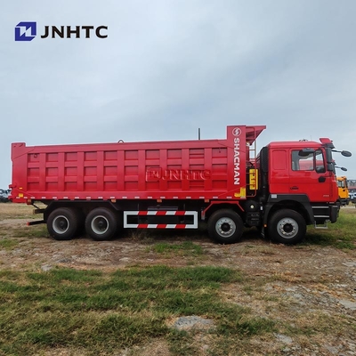 핫 샤크맨 F3000 중량 트럭 400hp 12 바퀴 50tons 8x4 덤프 트럭