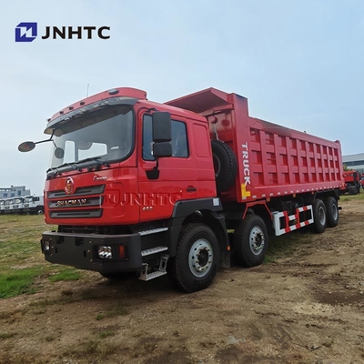 핫 샤크맨 F3000 중량 트럭 400hp 12 바퀴 50tons 8x4 덤프 트럭
