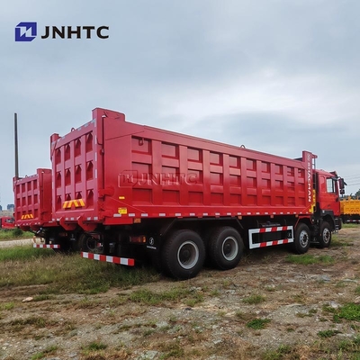 핫 샤크맨 F3000 중량 트럭 400hp 12 바퀴 50tons 8x4 덤프 트럭