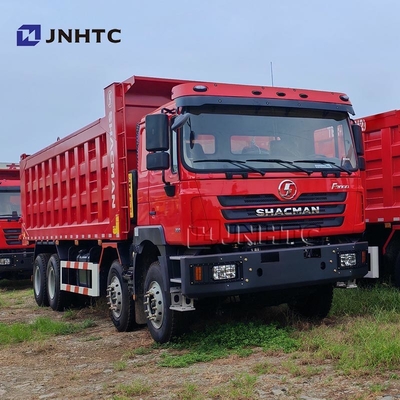 핫 샤크맨 F3000 중량 트럭 400hp 12 바퀴 50tons 8x4 덤프 트럭