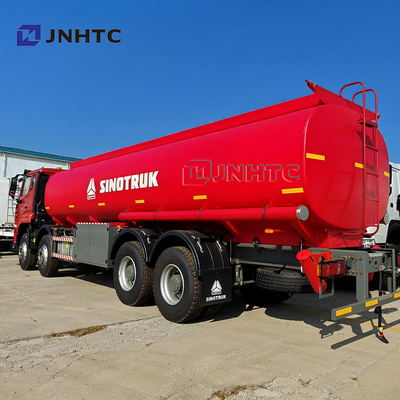 호우 NX 오일 탱커 트럭 8X4 400HP 30000 리터 연료 운송 연료 탱커 트럭