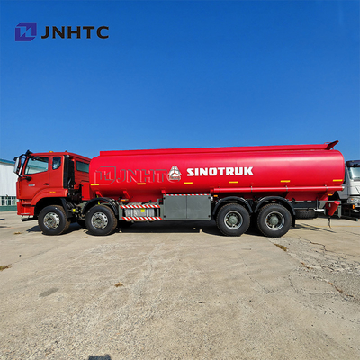 호우 NX 오일 탱커 트럭 8X4 400HP 30000 리터 연료 운송 연료 탱커 트럭