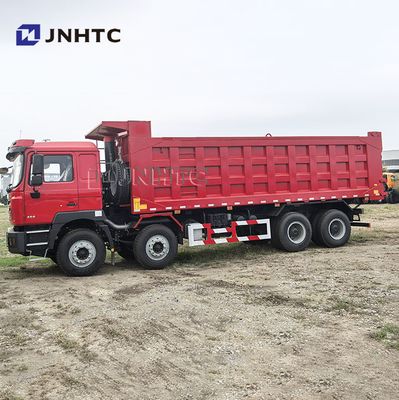 저렴한 건설 운송 셰크만 LHD RHD 8x4 트럭 벤 12 바퀴 30 큐브 덤프 트럭 판매