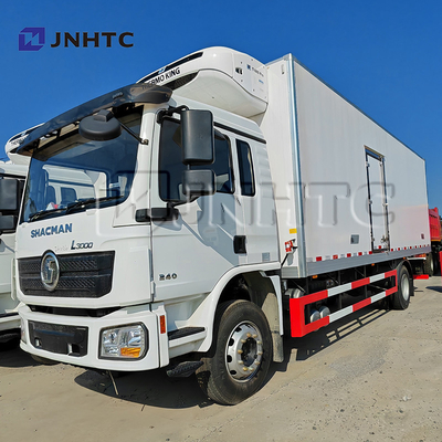 새 샤크만 L3000 4x2 냉장고 트럭 과일 채소 10톤 가벼운 용량 냉장고 박스 트럭