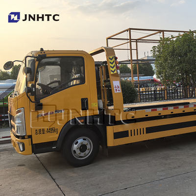 HOWO 4x2 5TON 가벼운 평면 워크러 트럭