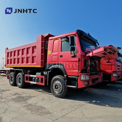 고품질의 HOWO 티퍼 트럭 6x4 운전 340 hp 10 휠 디젤 덤프 트럭