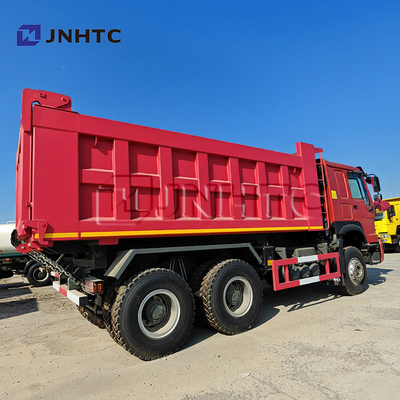 고품질의 HOWO 티퍼 트럭 6x4 운전 340 hp 10 휠 디젤 덤프 트럭
