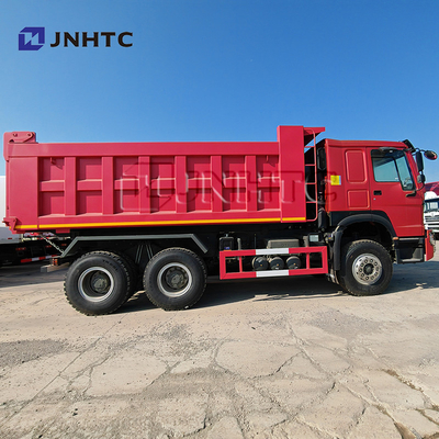 고품질의 HOWO 티퍼 트럭 6x4 운전 340 hp 10 휠 디젤 덤프 트럭