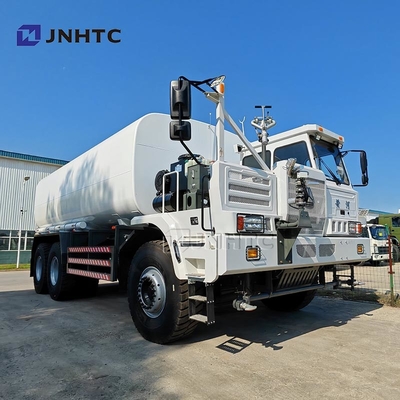 신차 시노트럭 후안헤 광산 스프링클러 트럭 380hp 6x4 드라이브 휠 물 탱크 트럭