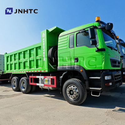 신형 HOWO 티퍼 트럭 6x4 운전 340 hp 10 휠 디젤 덤프 트럭