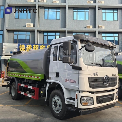 SHACMAN L3000 6 바퀴 8CBM 물 보우저 트럭 화재 스프링커 물 트럭
