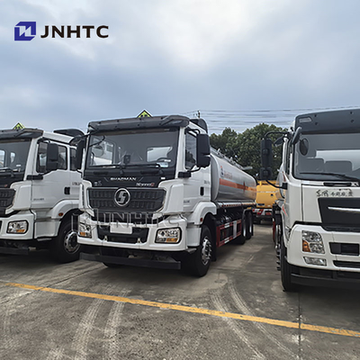 샤크맨 M3000 오일 탱크 트럭 6x4 25CBM 연료 탱크 트럭 380HP 샤크맨 오일 탱크 트럭 판매