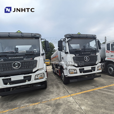 샤크맨 M3000 오일 탱크 트럭 6x4 25CBM 연료 탱크 트럭 380HP 샤크맨 오일 탱크 트럭 판매