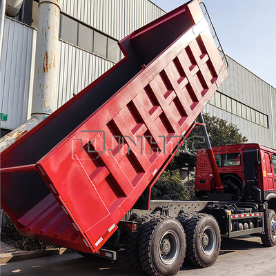 중량 Sinotruck Howo 덤프트럭 트럭 6x4 10 휠러 336 371 380 hp 40 톤 템퍼 덤프트럭