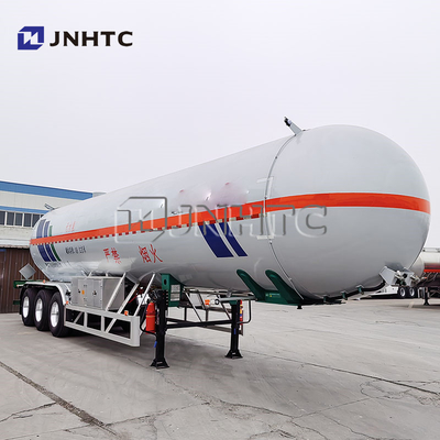 비수성 암모니아 LPG 50 M3 도로 운송 가스 탱크 반 트레일러