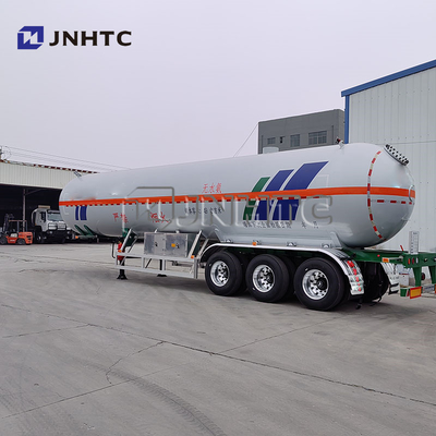비수성 암모니아 LPG 50 M3 도로 운송 가스 탱크 반 트레일러