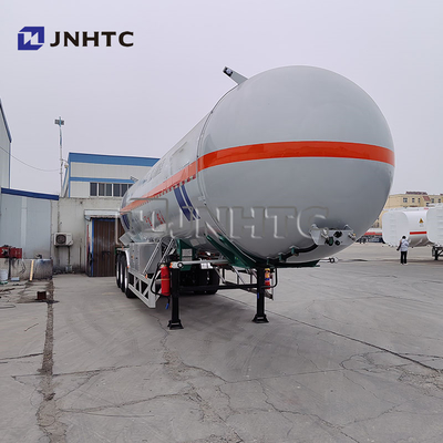 비수성 암모니아 LPG 50 M3 도로 운송 가스 탱크 반 트레일러