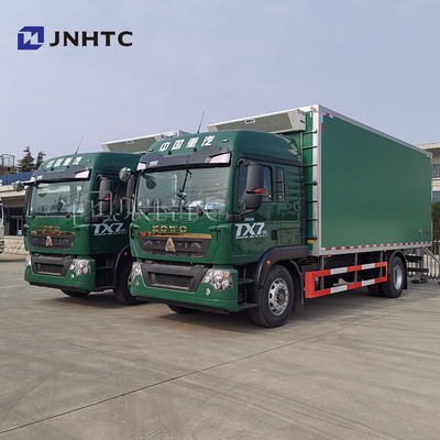좋은 가격 Aumark HOWO TX7 6x4 냉장고 트럭 디젤 경량 냉장고 컨테이너 1-6톤 냉장고 냉장고 트럭