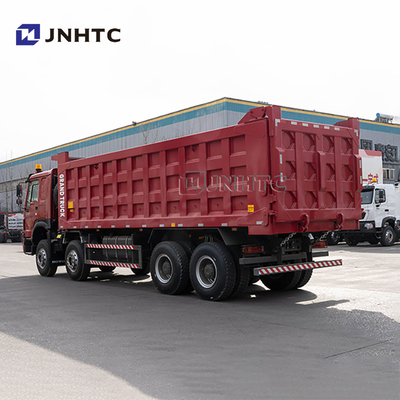 좋은 컨디션 신형 호우 덤프 트럭 8x4 40m3 12 휠 430hp 티퍼 트럭 판매