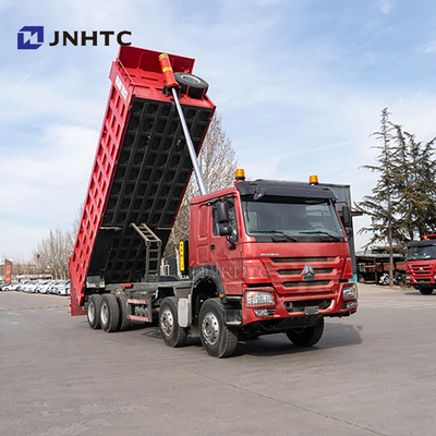 좋은 컨디션 신형 호우 덤프 트럭 8x4 40m3 12 휠 430hp 티퍼 트럭 판매