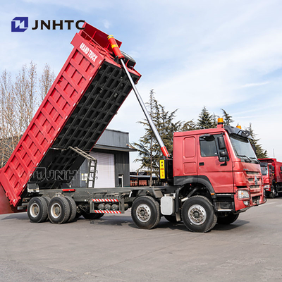 좋은 컨디션 신형 호우 덤프 트럭 8x4 40m3 12 휠 430hp 티퍼 트럭 판매