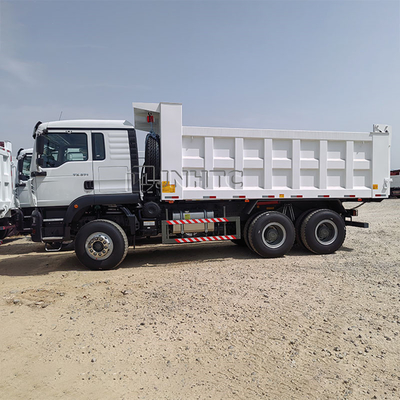 시노트룩 HOWO TX 371HP 디젤 덤프 트럭 10 바퀴 6X4 수동 변속기 웨이차이 엔진 유로 2 팅퍼