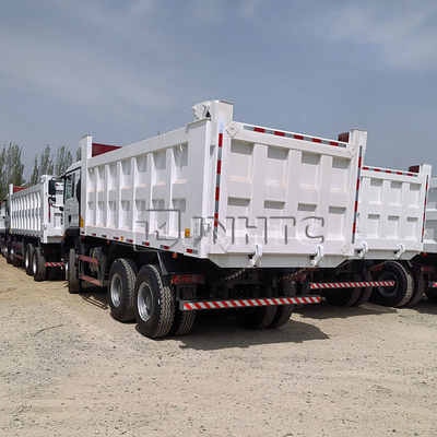 시노트룩 HOWO TX 371HP 디젤 덤프 트럭 10 바퀴 6X4 수동 변속기 웨이차이 엔진 유로 2 팅퍼