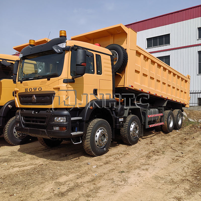 시노트럭 HOWO Tx 덤퍼 트럭 8X4 371HP 12 휠 40톤 오른쪽 드라이브 저가의 티퍼 트럭