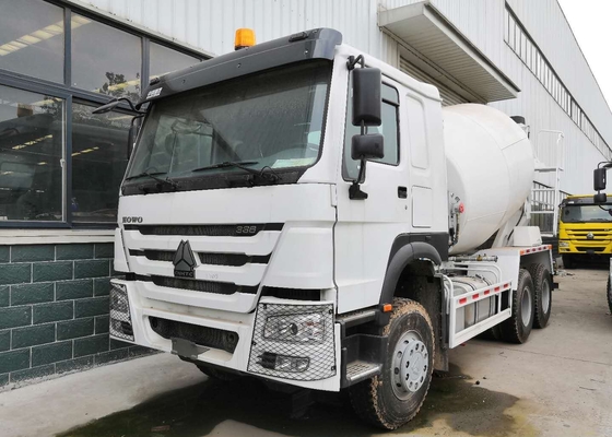 Sinotruk Howo 6x4 10는 구체적인 교반기 트럭 디젤 엔진 10CBM 수용량을 선회합니다
