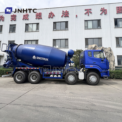 새로운 HOWO NX 8*4 자동 콘크리트 믹서 트럭