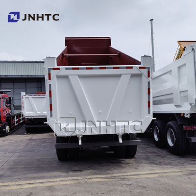 SINOTRUCK HOHAN N7 380마력 8x4 디젤 수동 변속기 유로 2 덤프 트럭