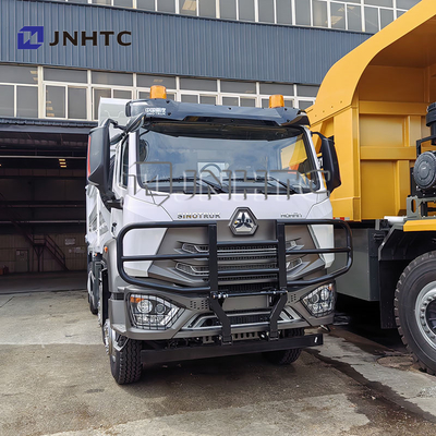 SINOTRUCK HOHAN N7 380마력 8x4 디젤 수동 변속기 유로 2 덤프 트럭