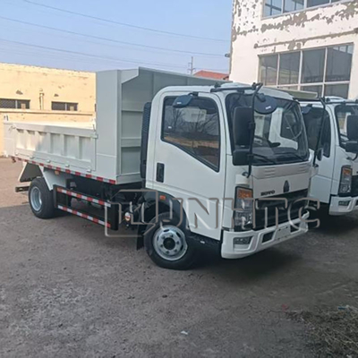 SINOTRUK HOWO 3-5톤 YN4102QBZL 116HP 유로2 우측 운전 경량 덤프 트럭