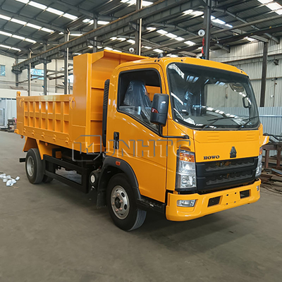 SINOTRUK HOWO 3-5톤 YN4102QBZL 116HP 유로2 우측 운전 경량 덤프 트럭