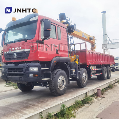 공장 가격 SINOTRUK HOWO TX 371HP 20톤 화물 트럭 장착 스트레이트 붐 크레인 판매