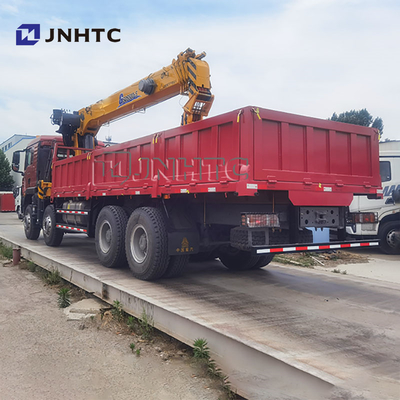 공장 가격 SINOTRUK HOWO TX 371HP 20톤 화물 트럭 장착 스트레이트 붐 크레인 판매