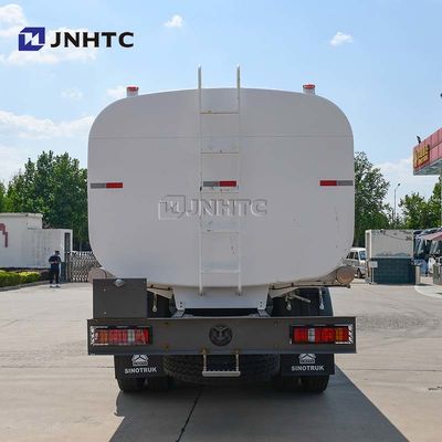 호우 TX 스프링 워터 탱크 트럭 371hp 8x4 워터 탱크 트럭