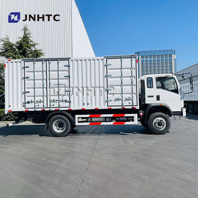 새로운 HOMAN 6 휠 5-8톤 밴 박스 타입 화물 트럭 유차 엔진 사이드 도어 오픈 디젤
