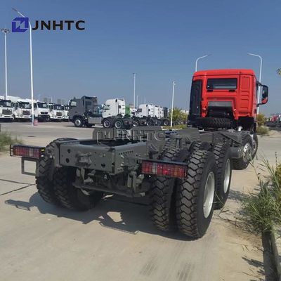 HOWO TX 8X4 Tipper Truck Chassis 400HP 12 Wheels Blue Dump Truck Chassis