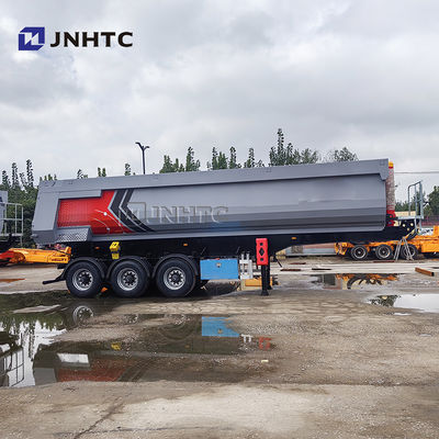 Hot Sale 3 Axles U-shaped Bucket Dump Semi -Trailer with air Suspension 30 Tons Tipper Semi Trailer for Africa