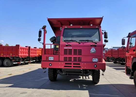 ZZ5707S3840AJ Sinotruk 광업 팁 주는 사람 트럭 75km/H 최고 속도