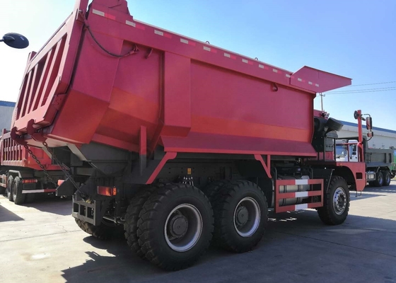 ZZ5707S3840AJ Sinotruk 광업 팁 주는 사람 트럭 75km/H 최고 속도