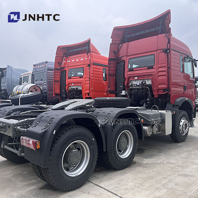 HOWO TX 트랙터 트럭 430HP 30톤 부하 용량 트레일러 헤드 프라임 모버