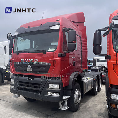 HOWO TX 트랙터 트럭 430HP 30톤 부하 용량 트레일러 헤드 프라임 모버