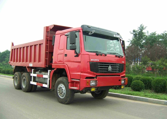 6x6 가득 차있는 드라이브 덤프 트럭 336HP Sinotruk Howo 트럭 20 CBM 선적