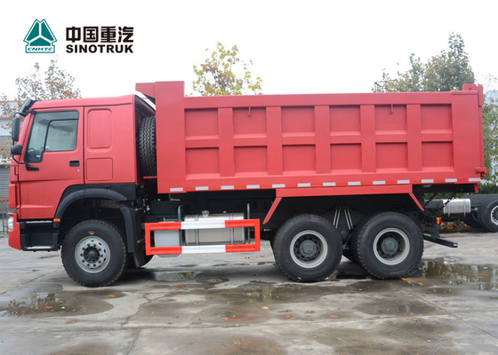 6x4 팁 주는 사람 트럭/Howo 6x4 덤프 트럭 아BS 서비스 브레이크 336hp 힘
