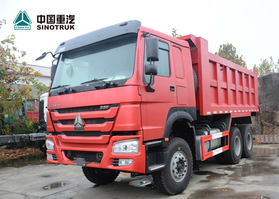 6x4 팁 주는 사람 트럭/Howo 6x4 덤프 트럭 아BS 서비스 브레이크 336hp 힘